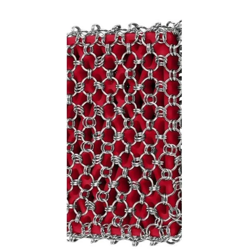 Zylark Chainmail Cast Ion Scrubber